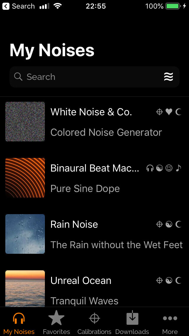 MyNoise app